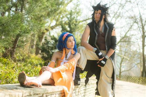 Levy Mcgarden And Gajeel Redfox Cosplay By Amybleuk On Deviantart