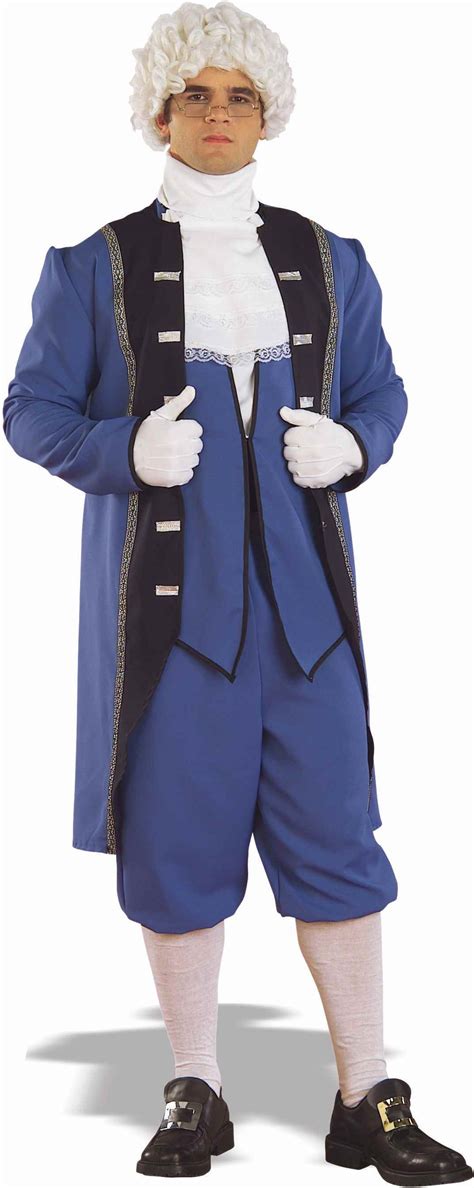 Colonial Costume George Washington Town Crier Adult X Large Jacket Coat