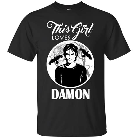 The Vampire Diaries Matt Damon Woman Shirts This Girl Loves Damon
