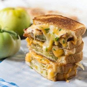 A yummy meal that you and your kids will love! Fried Green Tomato and Bacon Grilled Cheese | Recipe ...