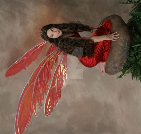 Giant Red Fairy Wings By Faeryazarelle On Deviantart