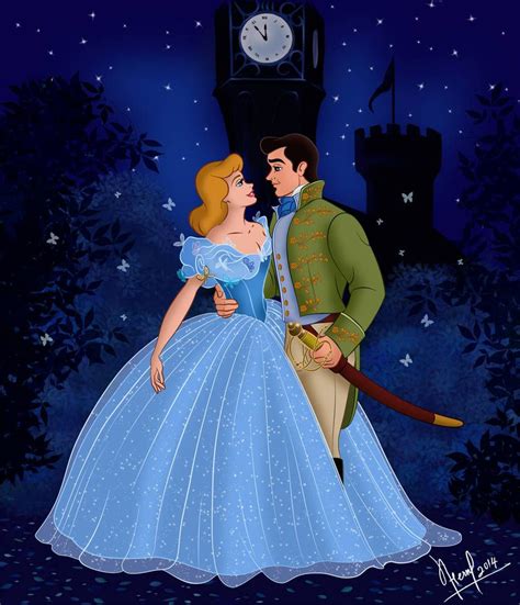 Cinderella And The Prince By Fernl Cinderella And Prince Charming Cinderella Disney