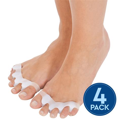 Toe Separators Straighteners And Spacers Corrects Toes And Bunion