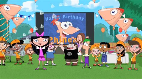 Phineas Birthday Clip O Rama Phineas And Ferb Wiki