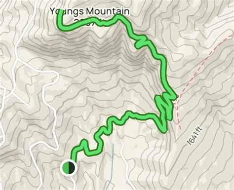 Youngs Mountain Trail North Carolina 582 Reviews Map Alltrails