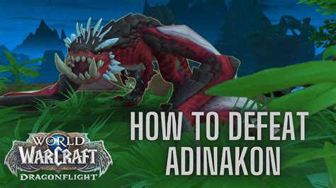 How To Defeat Adinakon Dragonflight Pet Battles 10 1 5 YouTube