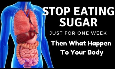 What Happens When You Eliminate Sugar From Your Diet For A Week