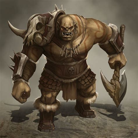 Pin By Иоан On Fantasy Monsters And Vilains Ogre Character Art