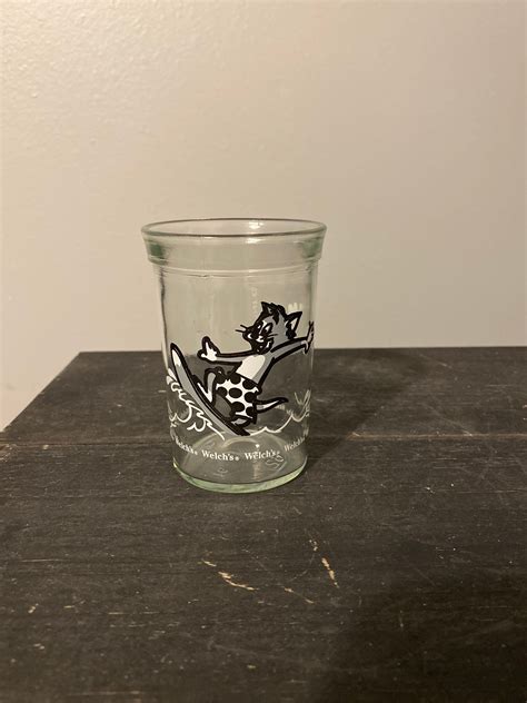Vintage Welchs Tom And Jerry Jelly Jar Cup 1990 Etsy In 2021 Jelly