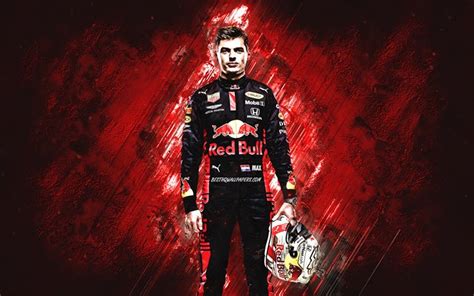 Download Wallpapers Max Verstappen Red Bull Racing Formula 1 Dutch