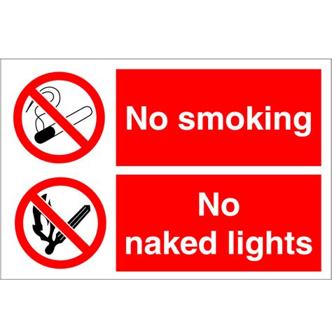 No Smoking No Naked Lights Solas Marine