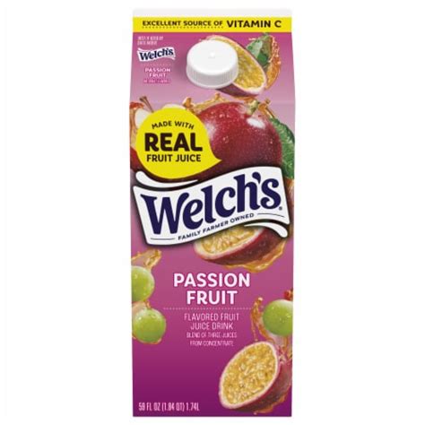 Welchs Passion Fruit Flavored Fruit Juice Cocktail Blend 59 Fl Oz Food 4 Less
