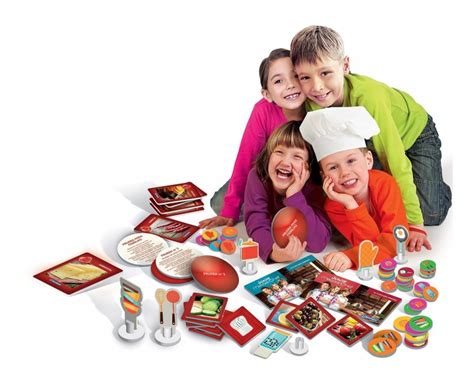 Características del juego de mesa masterchef junior para niños. MasterChef Junior Juego de Mesa - Clementoni 55099 - 1001Juguetes