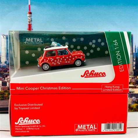 Schuco 164 Mini Cooper Christmas Edition Hong Kong Limited Edition