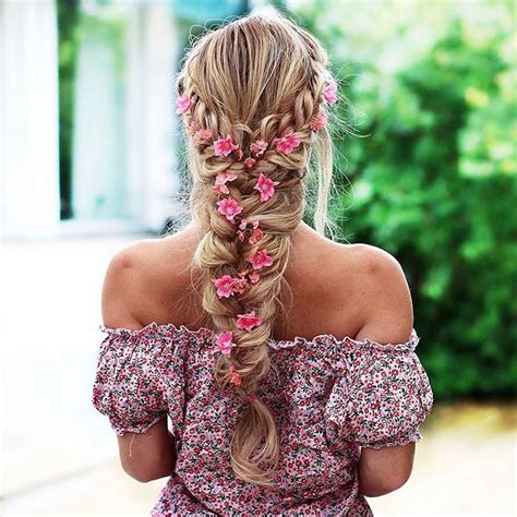 swedish stylist creates braided hairdos that are perfect for summer