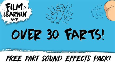 Free Fart Sound Effect Pack Film Learnin Youtube
