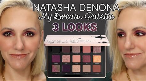 MY DREAM PALETTE Natasha Denona REVIEW 3 LOOKS YouTube
