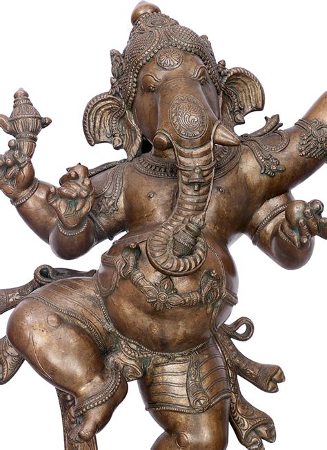 30 Dancing Ganesha Handmade Madhuchista Vidhana Lost Wax