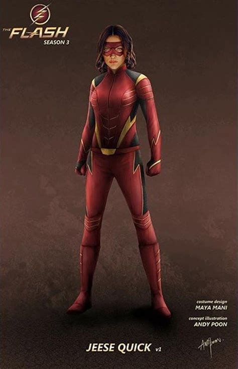 Before Anything Shows Up On The Arrowverse Concept Art Is First Created See How Different