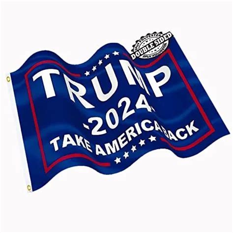 trump 2024 flag 3x5 outdoor double sided made in usa heavy duty 3 ply thick n 33 59 picclick