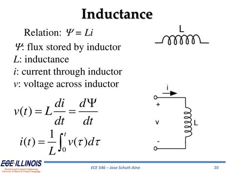 Ppt Ece 546 Lecture 03 Resistance Capacitance Inductance Powerpoint