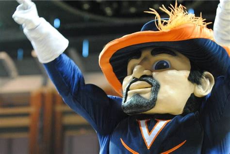 Virginia Cavaliers Masked Mascot The Cav Man College Game Days