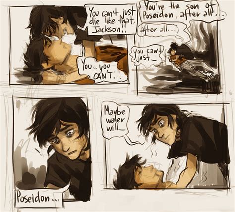 Percy And Nico Pt I Found It Coloured D Percy Jackson Books