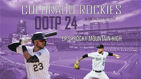 Ootp 24 Rockies Playthrough Ep 9 Rocky Mountain High Youtube
