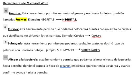 Informática Aplicada I Wander Caceres Herramientas De Microsoft Word