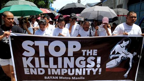philippines church head urges end to duterte drug killings