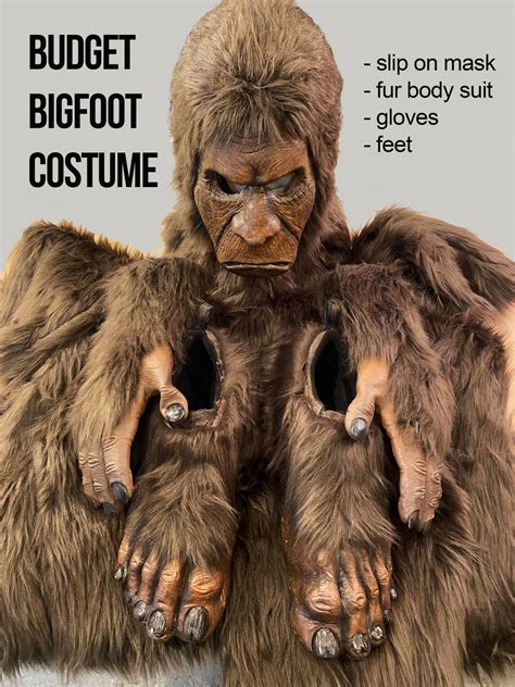 Realistic Bigfoot Costume Posts Facebook