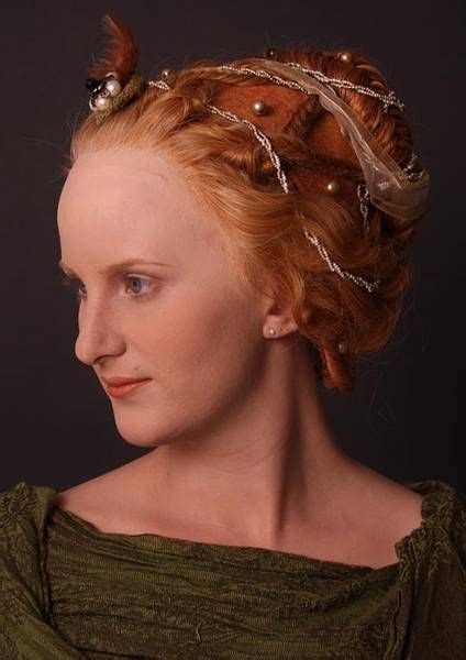 Jeannepompadour Renaissance Hairstyles Historical Hairstyles