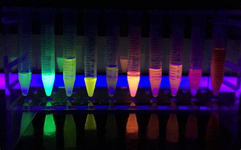 The Worlds Brightest Fluorescent Materials And Solids Created