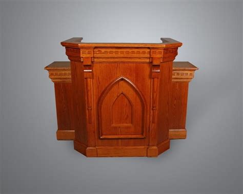 Church Wood Pulpit Wing No 900w Podium Lectern Podiums