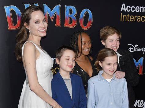 Best Photos Of Angelina Jolie With Her 6 Kids Sheknows
