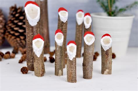 Legen sie all ihre holzreste, die nach der renovierung oder bei anderen bastelarbeiten übrig geblieben sind und machen sie sich bereit für neue bastelideen passend zu weihnachten. Weihnachtsmänner - Bastelanleitung Fräulein Selbstgemacht ...