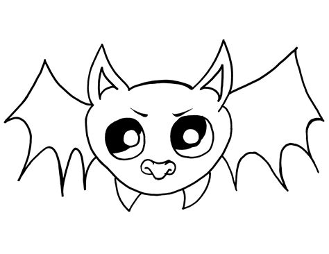 Easy Bat Drawing At Getdrawings Free Download