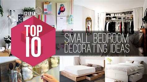 To create the best possible office space for your small business, take a look at this list of thirty office decorating ideas. 10 Small Bedroom Decorating Ideas - YouTube