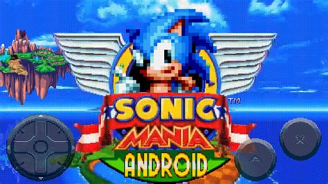 Sonic Mania Android V07 Old Fangame Youtube