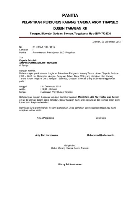 Contoh surat undangan resmi mengahdiri acara dibuat dan ditujukan bisa kepada individu atau sebuah kelompok dalam perusahaan sehingga memang biasanya ketua atau kepala sekolah yang di undang tidak bisa hadir disinilah akan di ganti dengan perwakilanya. Contoh Surat Izin Meminjam Tenda - Simak Gambar Berikut