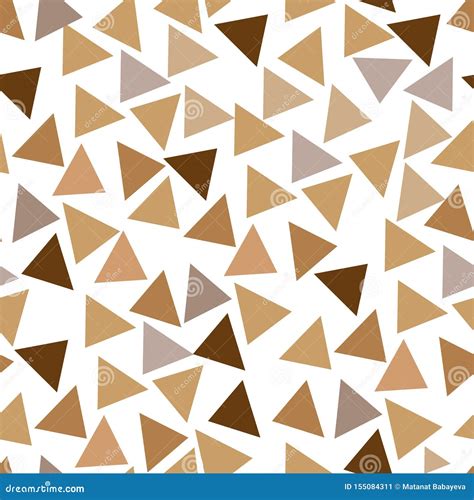 Seamless Shape Of Triangle Abstract Geometric Background Pattern
