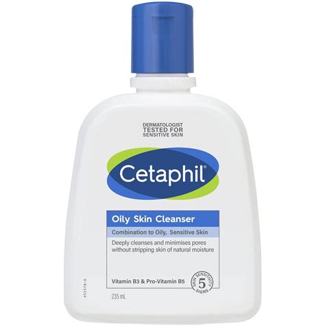 Cetaphil Facial Cleanser Oily Skin 235ml Woolworths