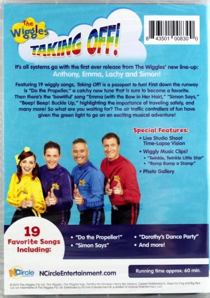 The Wiggles 6 Set New Dvds 2 Cd Birthday Celebration Furry Tales