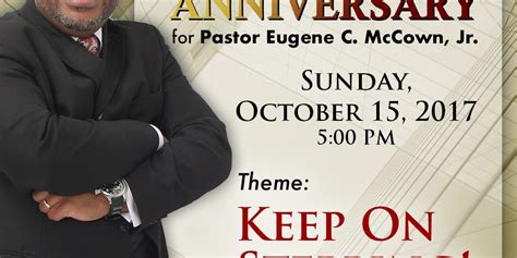 Pastor Anniversary Themes