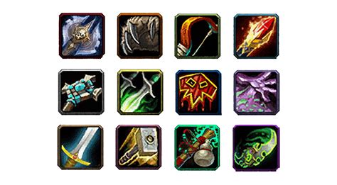 World Of Warcraft Class Icons With Class Colors By Lorefreak On Deviantart