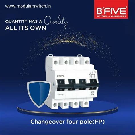 Miniature Circuit Breaker Bsf 405 Mcb Double Pole Manufacturer From