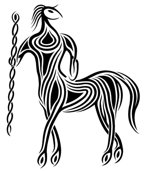 Centaur By Hen3groenendijk On Deviantart Centaur Tribal Tattoos