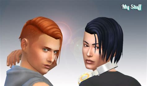 Sims 4 Hairs ~ Mystufforigin Ethan Hairstyle