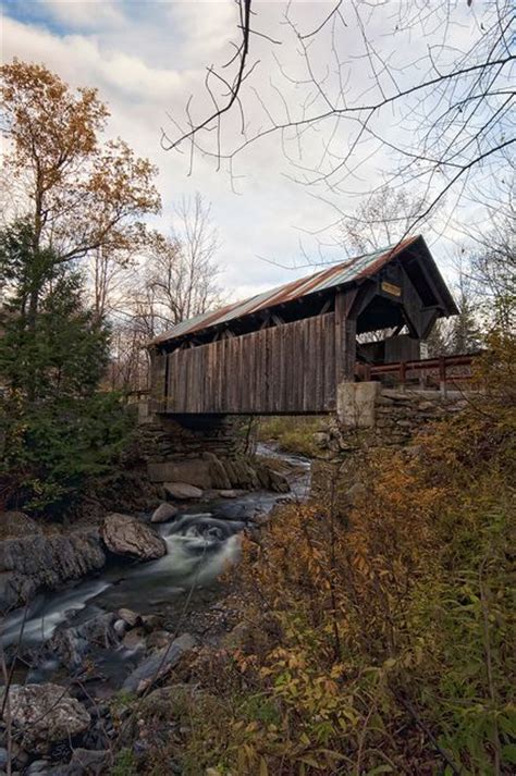 Emilys Bridge Covered Bridges Stowe Vermont Haunted Places
