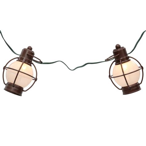 Newport Coastal Patio Lights 7 Light Antique Copper Incandescent